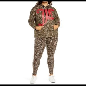 Juicy Couture Leopard Graphic Hoodie